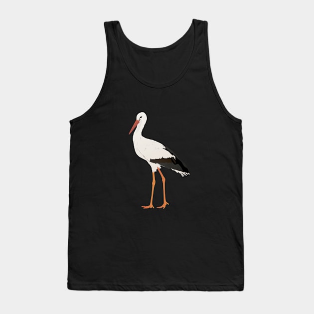 Stork Bird Tank Top by NorseTech